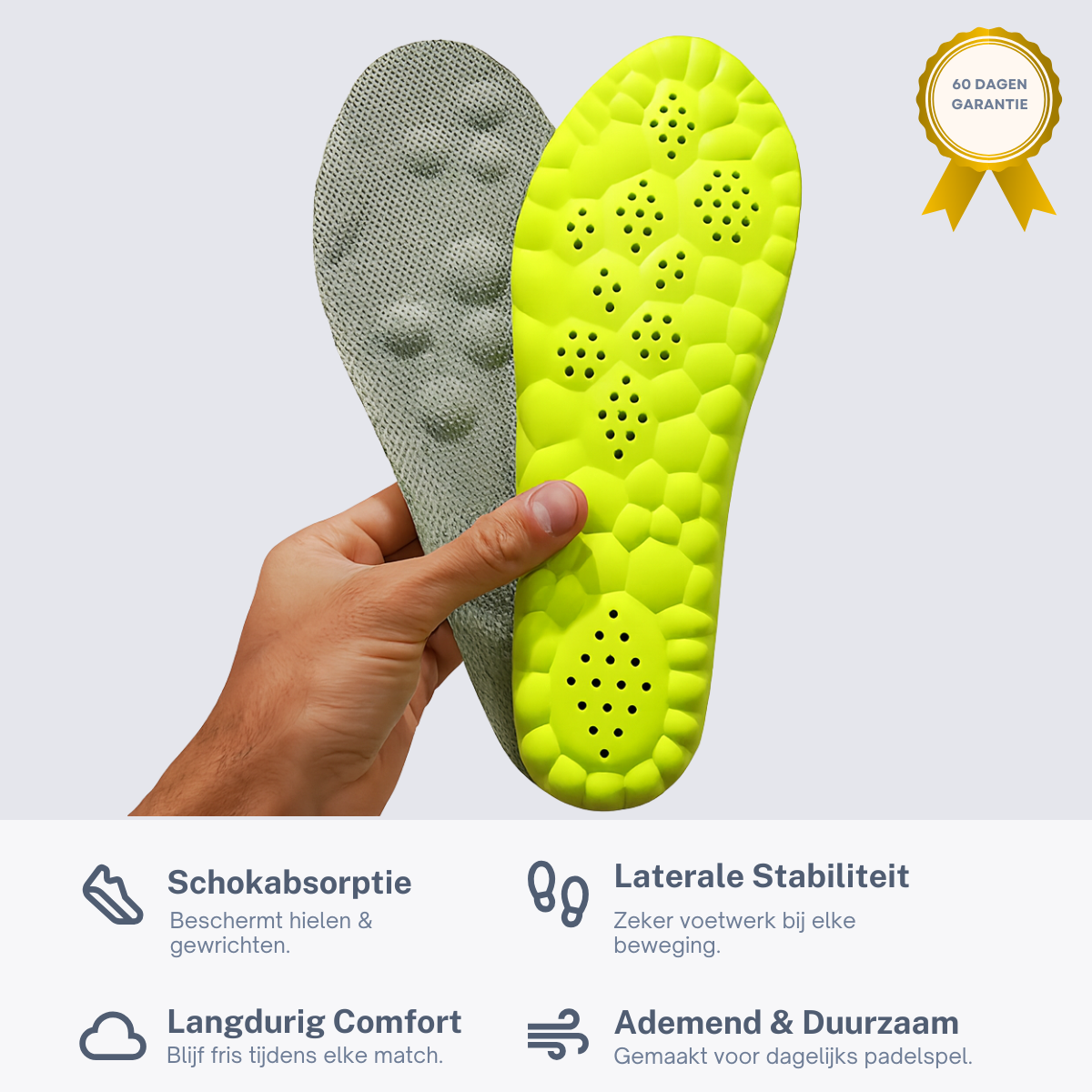 ProShock™ Padel Performance Inlegzolen